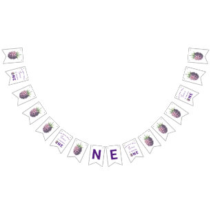 Bandeirinha Festa de primeiro aniversario das amoras aquáticas