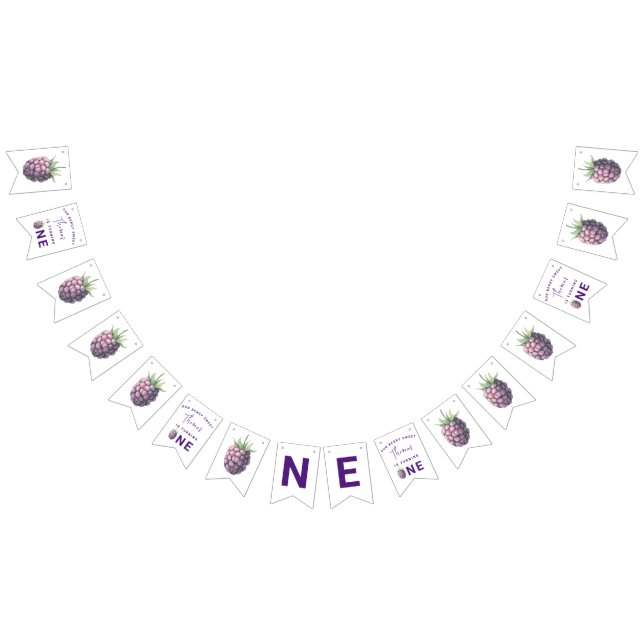 Bandeirinha Festa de primeiro aniversario das amoras aquáticas (Todos)