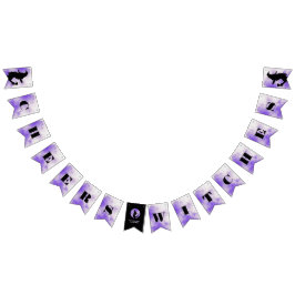 Bandeirinha Festa de solteira de Halloween Cheers Bruxas