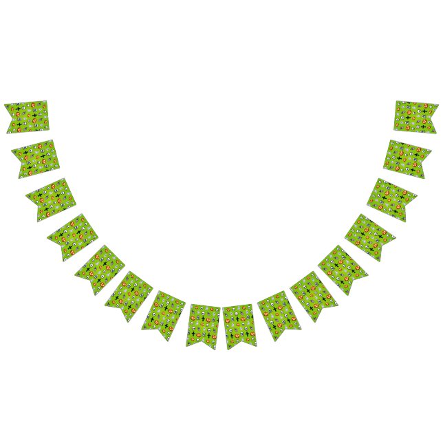 Bandeirinha Festa legal do Dia das Bruxas (Todos)