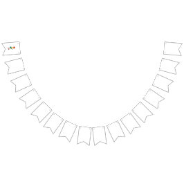 Bandeirinha Festive Skeleton Guitar Player