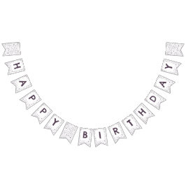 Bandeirinha Fig Confetti Watercolor Pontos de Bunting Flag