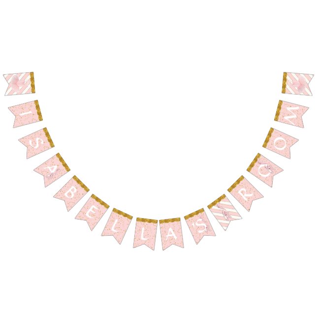 Bandeirinha Flâmula personalizada bebé do nome da sala do (Todos)