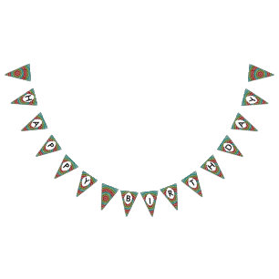 Bandeirinha Flor mandálaica hipnótica