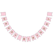 Floral Fada Borboleta Feliz Banner de Aniversário