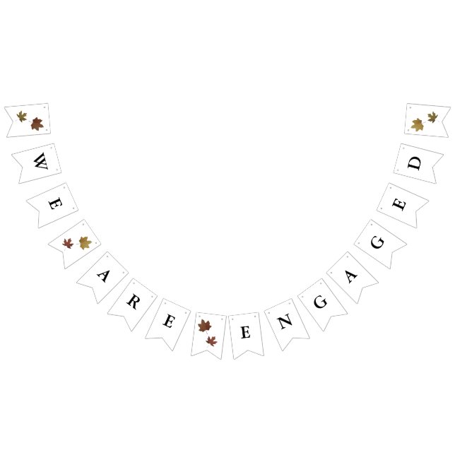 Bandeirinha Folhas de queda (Todos)