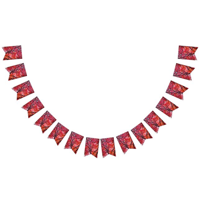 Bandeirinha Folhas rosa (Todos)