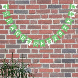 Bandeirinha Formando Glam Verde Boné Simples Classe De Mais An