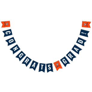 Bandeirinha Formando Virginia Cavaliers