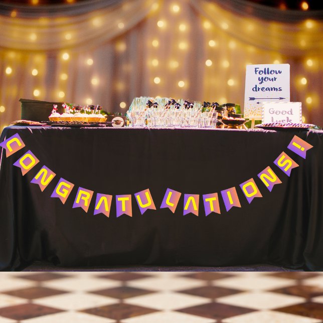 Bandeirinha Formatação Tecnológica Moderna Sunset Vibrante (Criador carregado)