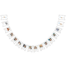 Bandeirinha Foto do Marco Azul do primeiro aniversario Beary 1