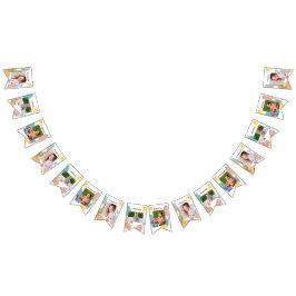 Bandeirinha Foto Mensal Personalizável de Animais Safari