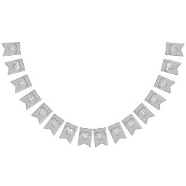 Bandeirinha Foto personalizada do 10º aniversário de casamento