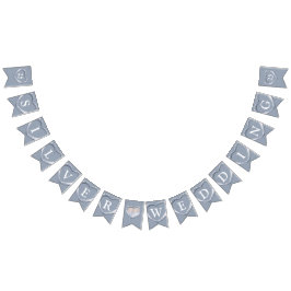 Bandeirinha Foto personalizada do 25 de aniversário de casamen