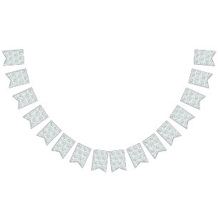 Bandeirinha fundo branco com muitas gotas de água