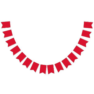 Bandeirinha Fundo engraçado de morango vermelho