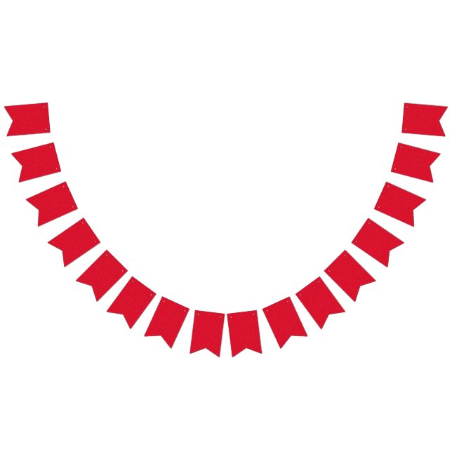 Bandeirinha Fundo engraçado de morango vermelho (Todos)