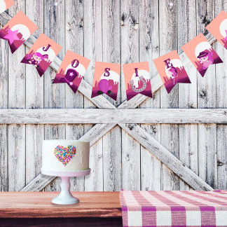 Bandeirinha Galinha rosa-branca do deserto ocidental em qualqu