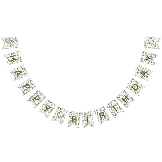 Bandeirinha gambás em campo de Berry em branco (Todos)