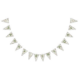 Bandeirinha gambás em campo de Berry em branco