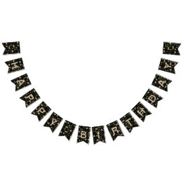 Bandeirinha gambás em campo de Berry em preto