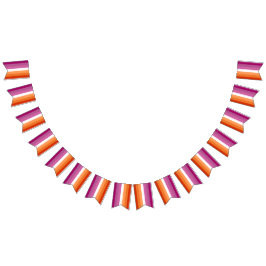 Bandeirinha Garland original da Associação de Sinalizador Lésb