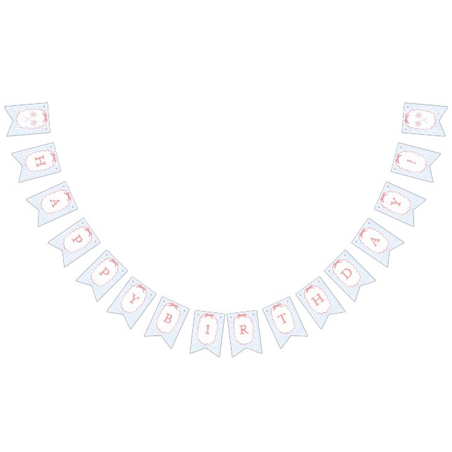 Bandeirinha Garota Arco 4 de julho Banner de aniversário (Todos)