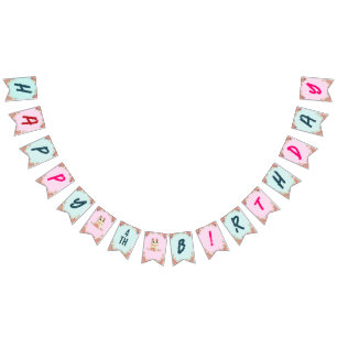 Bandeirinha Gatinho Gato Bonito... que achava Festa de anivers