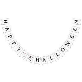 Bandeirinha Ghost Halloween Rapariga Rosa Bonita, Spooky