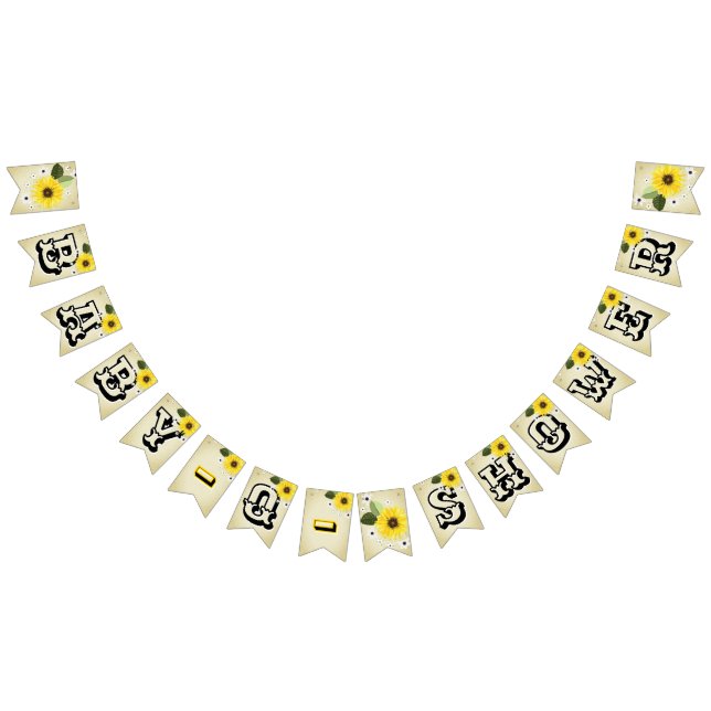 Bandeirinha Girassol Baby Q (Todos)