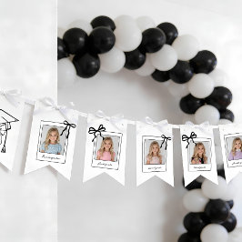 Bandeirinha Gorro de Formatura com Arco Anos Escolares Foto