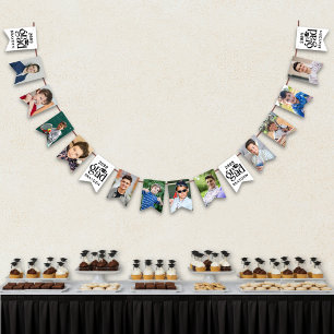 Bandeirinha Graduação 12 Fotografias Tipo Negrito Nome do Ano 