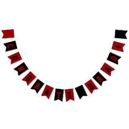 Bandeirinha Graduação de Cores na Escola Negra e Vermelha