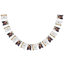 Graduação de Foto de Quadro Curvo Dourado