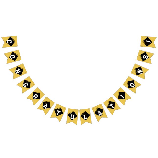 Bandeirinha Graduação Dourada (Todos)