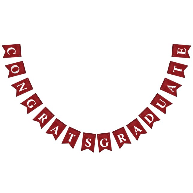 Bandeirinha Graduação em vermelho (Todos)