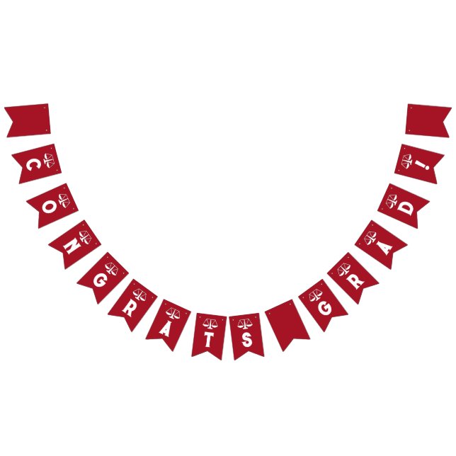 Bandeirinha Graduação na Faculdade de Direito - Parabéns (Todos)