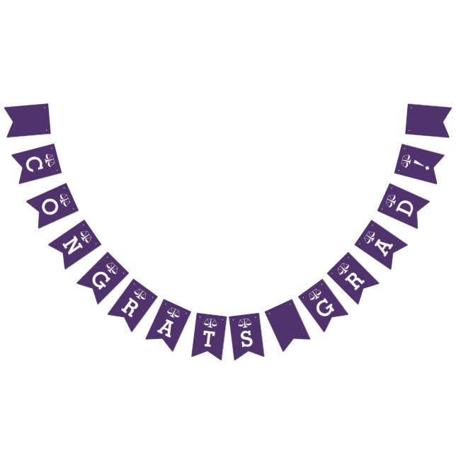 Bandeirinha Graduação na Faculdade de Direito - Parabéns (Todos)