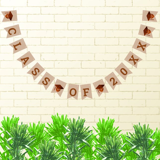 Bandeirinha Graduação Sinais de Festas Legal de Cobre Adiciona (Criador carregado)