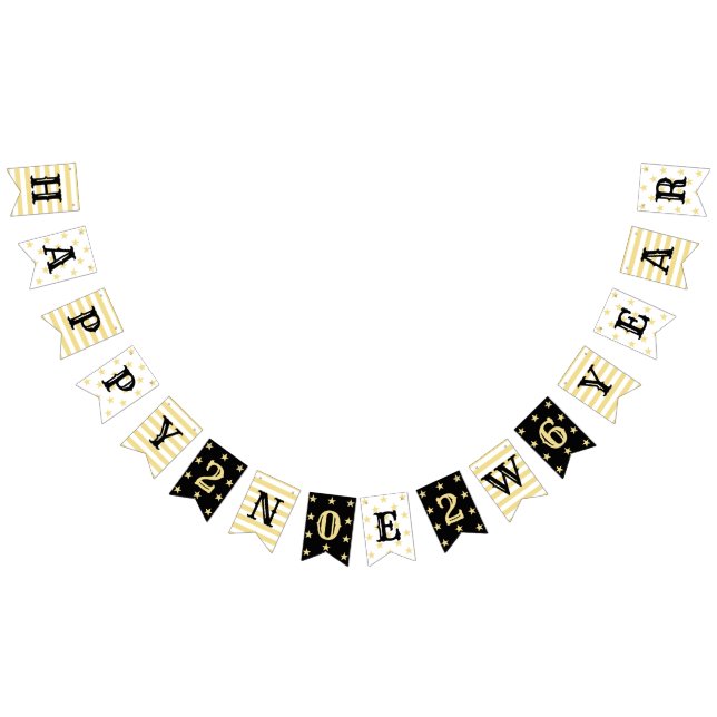 Bandeirinha Greve de Estrelas Douradas de Faux Faux do Partido (Todos)