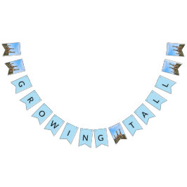 Bandeirinha Growing Tall Safari Banner