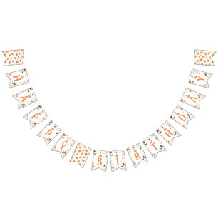 Bandeirinha Halloween Birthday Garland Banner