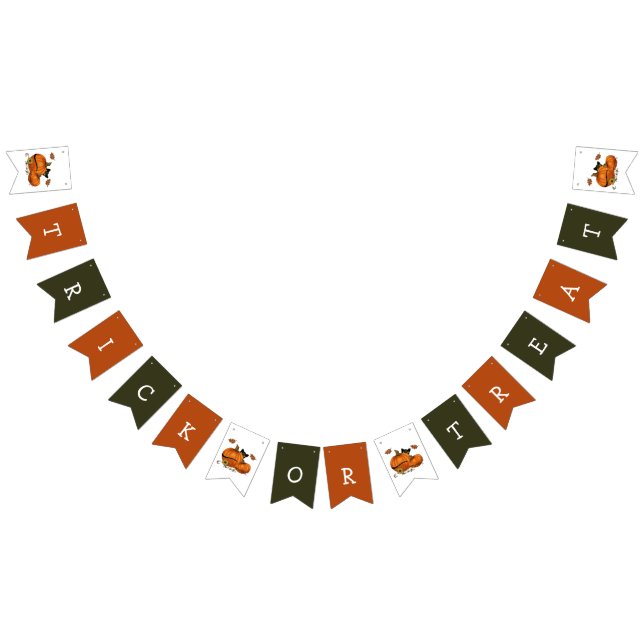 Bandeirinha Halloween do Estilo do País (Todos)