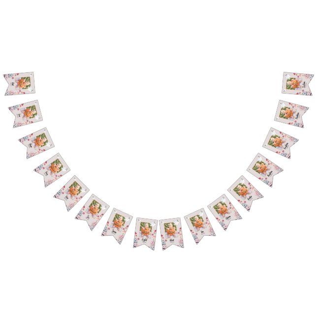 Bandeirinha Halloween Pumpkin Ghost Birthday Foto (Todos)