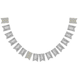 Bandeirinha Hanukkah Swallowtail Banner Simplesmente Elegante