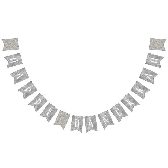 Bandeirinha Hanukkah Swallowtail Banner Simplesmente Elegante (Todos)