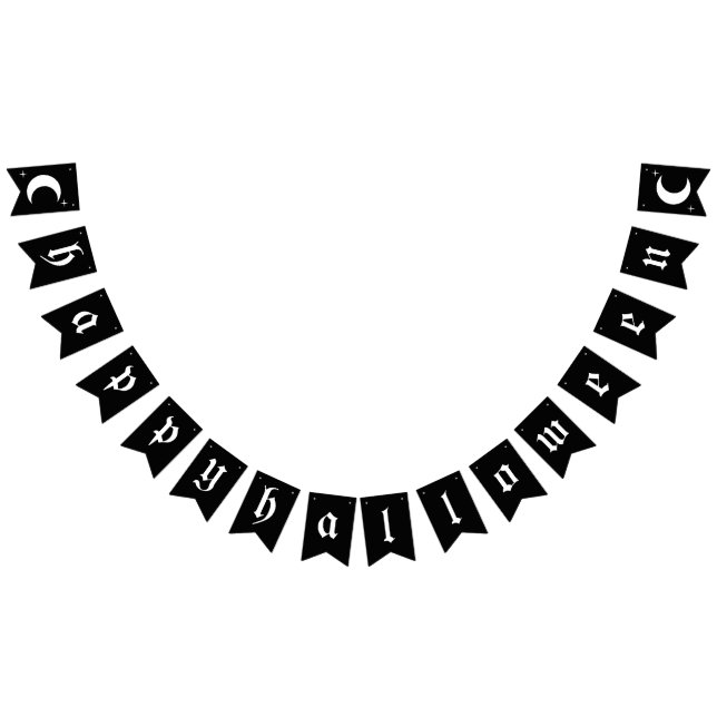 BANDEIRINHA HAPPY HALLOWEEN- BANNER (Todos)