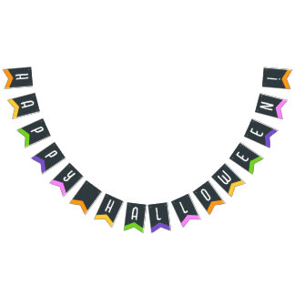Bandeirinha Happy Halloween Bunting Flags