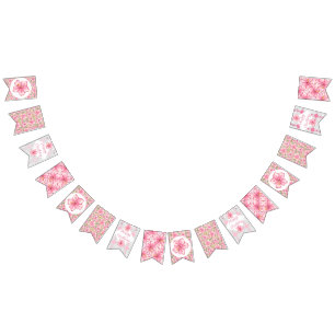 Bandeirinha Hibiscus & Lace PINK