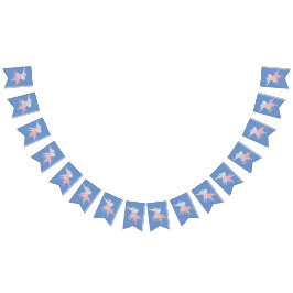 Bandeirinha Illusima Ballerina Elephant Blue